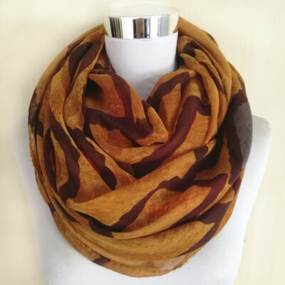 Νέα μόδα Γεωμετρική στάμπα Viscose Shawl γυναικεία εσάρπα άπειρο Lady print Μαλακό σιγαστήρα Hijab Sjaal Foulards Μουσουλμανικά κασκόλ Snood