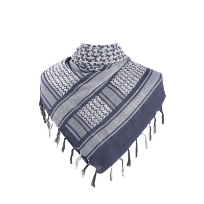Taktická arabská šatka Keffiyeh Shemagh, bavlnená zimná šatka, ohrievač krku, vetruodolná turistická kempingová šatka pre mužov a ženy