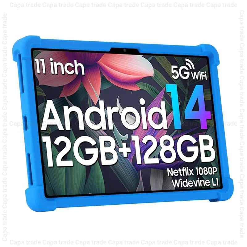 Husă din silicon moale Cornors cu suport pentru Ulefone Tab A11 Pro Husă 11" Tablet PC Funda de protecție rezistentă la șocuri 4 Groasă