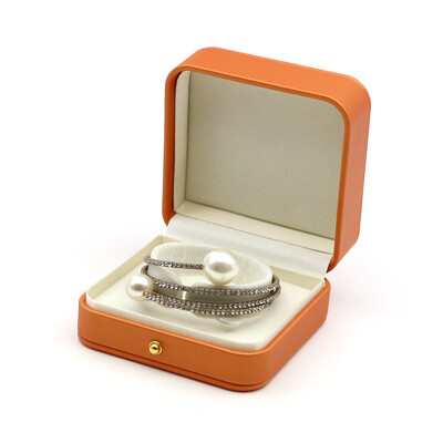 Prilagođeni logotip, kvalitetan kožni nakit, kutija za poklon, privjesak, ogrlica, narukvica, naušnica, kutije za prstenje