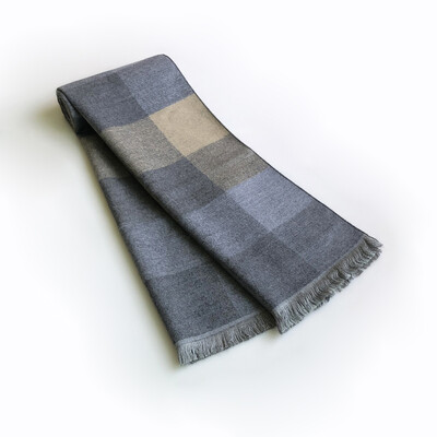 2024 Egyedi dizájn Kockás Kétoldalas Kasmír Sál Kendő Téli Férfi Luxus Márka Puha Meleg Sima Bandana Sálak Poncsók Pakolás