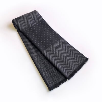 2024 Egyedi dizájn Kockás Kétoldalas Kasmír Sál Kendő Téli Férfi Luxus Márka Puha Meleg Sima Bandana Sálak Poncsók Pakolás