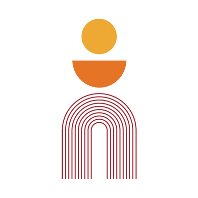 Autocolant de perete din vinil geometric cu frunze de curcubeu Boho, detașabil, autocolant de perete, detașabil, pentru copii, cameră de joacă pentru copii