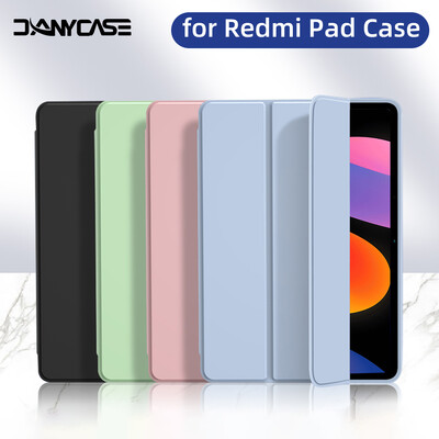 Για Xiaomi Redmi Pad Pro 12.1" 2024 Case Flip Stand PU προστατευτικό κάλυμμα για αξεσουάρ Tablet RedMi Pad SE 11in 2023