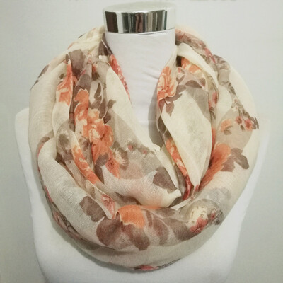 Eșarfă cerc fierbinte femeie eșarfă caldă floare de marcă de lux batistă clădire frumoasă Esarfă infinită moda femei eșarfe