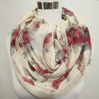 Eșarfă cerc fierbinte femeie eșarfă caldă floare de marcă de lux batistă clădire frumoasă Esarfă infinită moda femei eșarfe