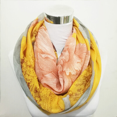 Eșarfă cerc fierbinte femeie eșarfă caldă floare de marcă de lux batistă clădire frumoasă Esarfă infinită moda femei eșarfe