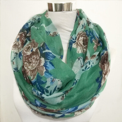 Eșarfă cerc fierbinte femeie eșarfă caldă floare de marcă de lux batistă clădire frumoasă Esarfă infinită moda femei eșarfe