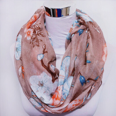 Eșarfă cerc fierbinte femeie eșarfă caldă floare de marcă de lux batistă clădire frumoasă Esarfă infinită moda femei eșarfe