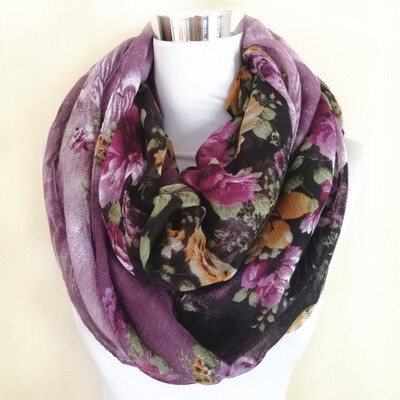 Eșarfă cerc fierbinte femeie eșarfă caldă floare de marcă de lux batistă clădire frumoasă Esarfă infinită moda femei eșarfe