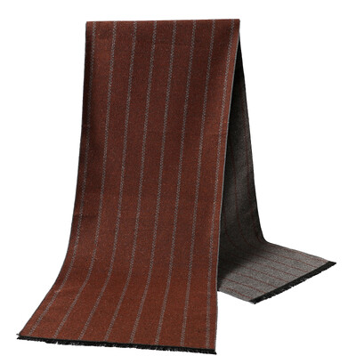 Nouă imprimare 180*30cm Eșarfă pentru gât Ieșire la modă Esarfă de afaceri pentru bărbați Populară șal de nisip rezistentă la vânt Toamnă și iarnă Esarfă din cașmir