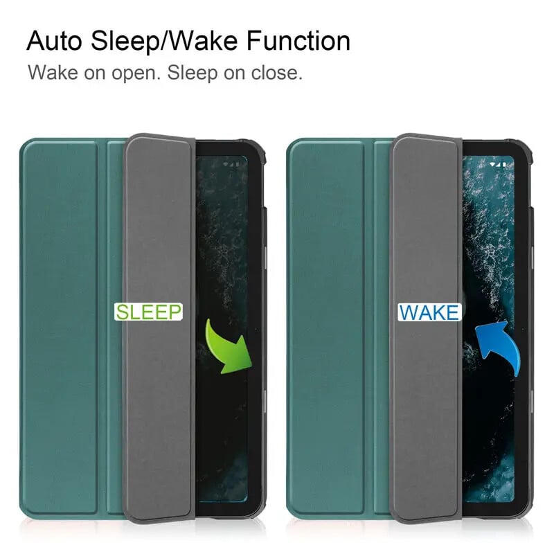 Husă cu suport pliabil pentru Nokia T20 10.4" Husă pentru tabletă inteligentă TA-1392 TA-1397 TA-1394 Funda magnetică cu carcasă rigidă Auto Sleep/Wake