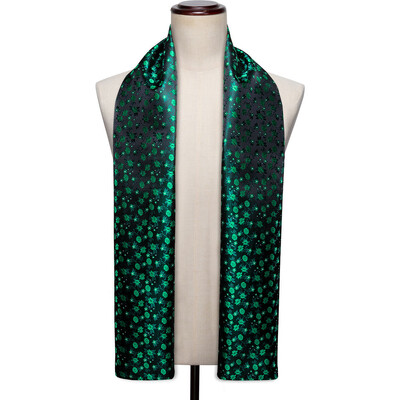 Barry.Wang šilkas vyriškas šalikas žakardo gėlėtas Paisley atsitiktinis formalus auksinis žalias raudonas mėlynas violetinis pilkas vyrų vestuvių verslo vakarėliui