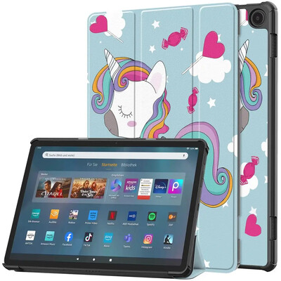 Planšetdatora vāciņš Amazon Fire HD10 2023 HD 10 Plus 2021 Fire Max 11 HD8 Plus 2022 Fire 7 2022 Triecienizturīgs planšetdatora vāciņš