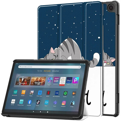 Planšetdatora vāciņš Amazon Fire HD10 2023 HD 10 Plus 2021 Fire Max 11 HD8 Plus 2022 Fire 7 2022 Triecienizturīgs planšetdatora vāciņš