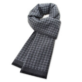 Eșarfă de iarnă cu ciucuri în carouri șaluri imitație de cașmir șaluri moi îngroșate Moda scoțiană pentru femei