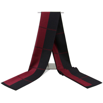 Eșarfă de iarnă cu ciucuri în carouri șaluri imitație de cașmir șaluri moi îngroșate Moda scoțiană pentru femei