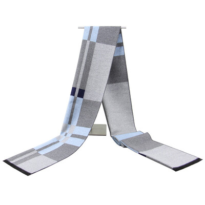 Eșarfă de iarnă cu ciucuri în carouri șaluri imitație de cașmir șaluri moi îngroșate Moda scoțiană pentru femei