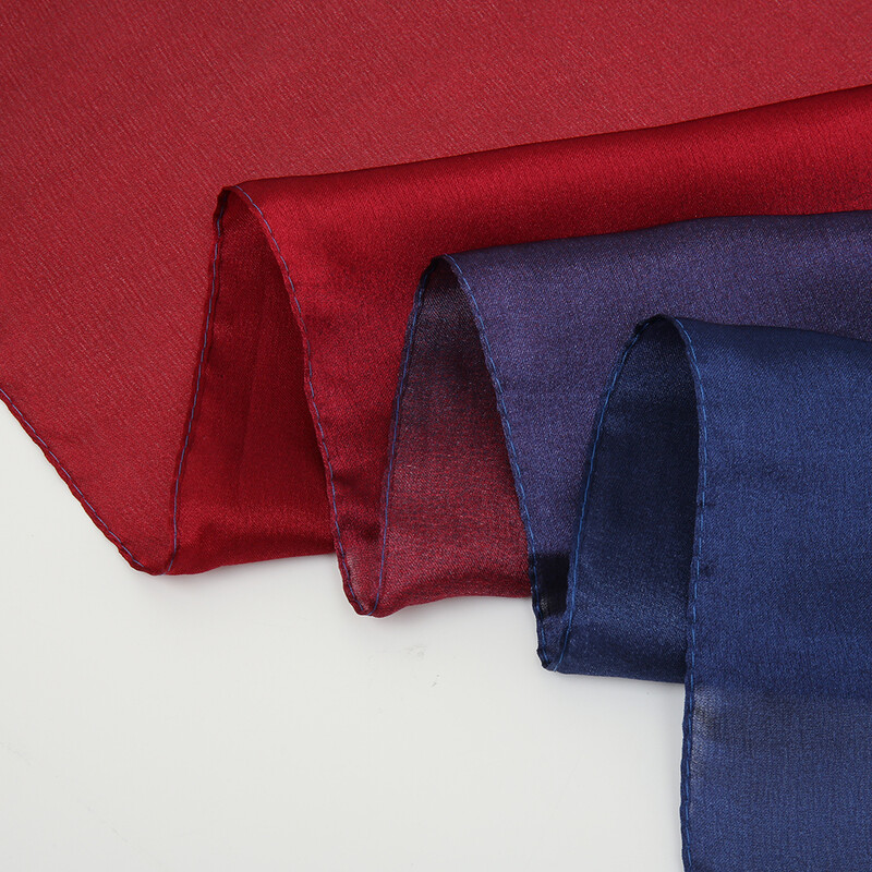 Új érkezés Gradiens selyem szatén hidzsáb ombre sál muszlim sálak hosszú kendőbevonat divat női fejkendő kiváló minőségű fejpánt