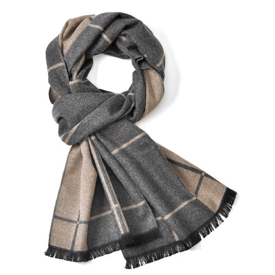 Χειμωνιάτικο κασκόλ 2024 Αντρικό κασκόλ Κλασικό δικτυωτό φούντα πασμίνα κασμίρ Κασκόλ Μαλακά κασκόλ Σάλια τυλίγματα κουβέρτες μαντήλι στολίδια