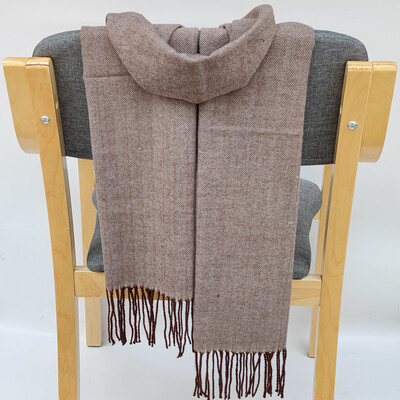 Négy SeasoHot Sale Férfi Sál Női Bojt színű Rácsos Kasmír Sálak Gondolkodó őszi meleg női kendő hosszú pár sál