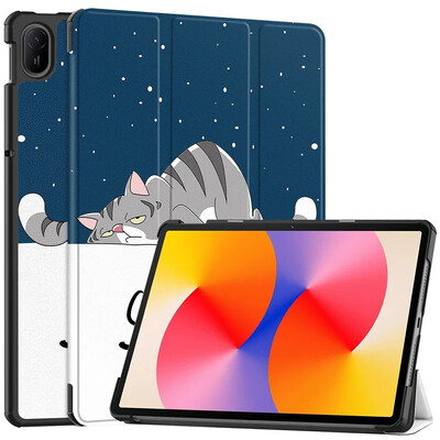 Pentru Huawei MatePad SE (2024) 11" Husa Fold Magnetic Suport Piele Tare Tableta Funda pentru Huawei Matepad se 11 Husa Husa