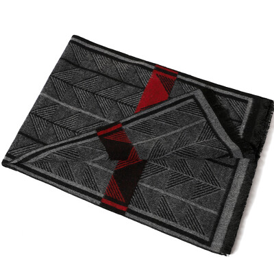 180*35cm új luxusmárka selyem divat minőségi sálak férfi ősz tél meleg kasmír üzleti pakolások foulard gallér hangtompító
