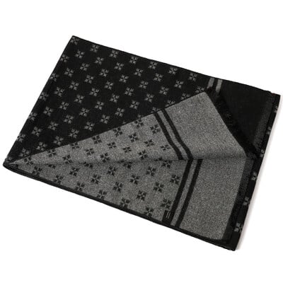 180*35cm új luxusmárka selyem divat minőségi sálak férfi ősz tél meleg kasmír üzleti pakolások foulard gallér hangtompító