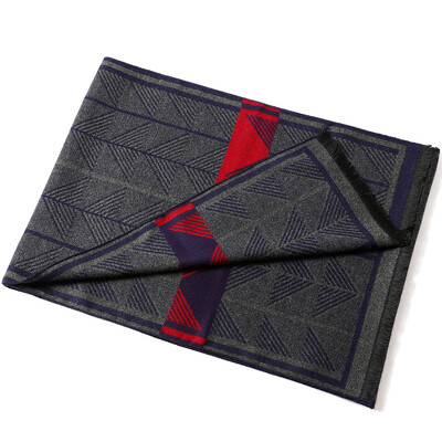 180*35cm új luxusmárka selyem divat minőségi sálak férfi ősz tél meleg kasmír üzleti pakolások foulard gallér hangtompító