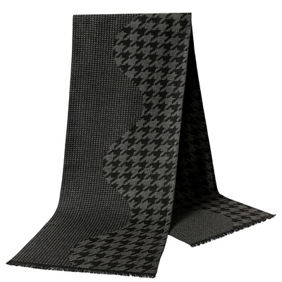 180*35cm új luxusmárka selyem divat minőségi sálak férfi ősz tél meleg kasmír üzleti pakolások foulard gallér hangtompító