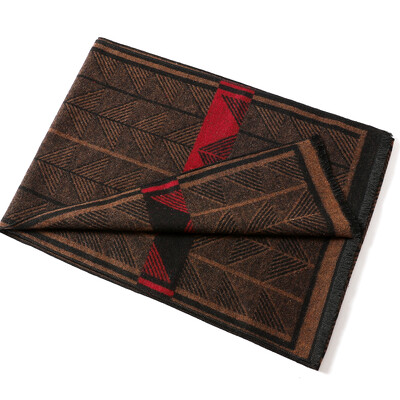 180*35cm új luxusmárka selyem divat minőségi sálak férfi ősz tél meleg kasmír üzleti pakolások foulard gallér hangtompító