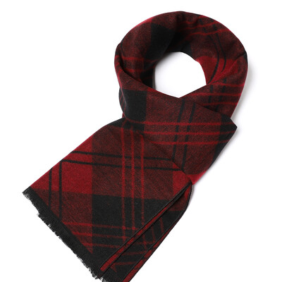 180*35cm új luxusmárka selyem divat minőségi sálak férfi ősz tél meleg kasmír üzleti pakolások foulard gallér hangtompító