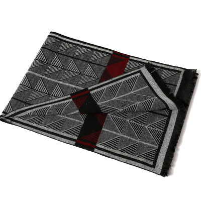 180*35cm új luxusmárka selyem divat minőségi sálak férfi ősz tél meleg kasmír üzleti pakolások foulard gallér hangtompító