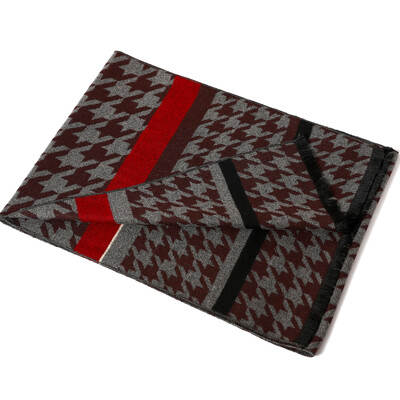 180*35cm új luxusmárka selyem divat minőségi sálak férfi ősz tél meleg kasmír üzleti pakolások foulard gallér hangtompító