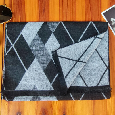 New Letter Luxury Brand Business Eșarfă pentru bărbați Eșarfă din cașmir de mătase șal de bună calitate iarnă eșarfe calde bărbați 180*35 Cm