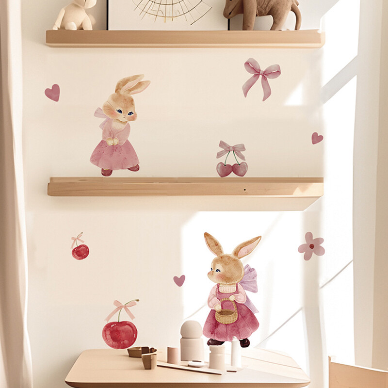 Cherry Животно Стикери за декорация на детска стая динозаври