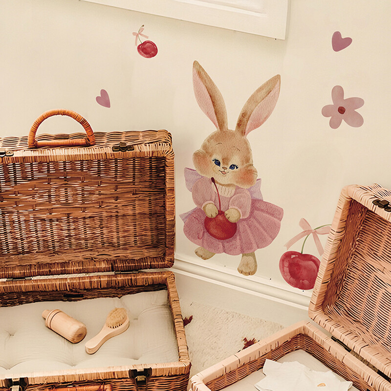 Cherry Животно Стикери за декорация на детска стая динозаври