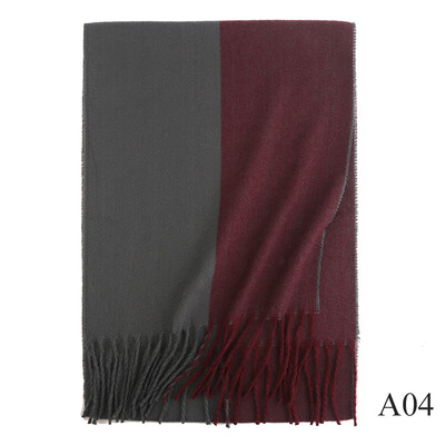 Tailor Smith 2023 Noi designeri de iarnă batic cald pentru bărbați eșarfe de afaceri Cadouri eșarfă pentru bărbați