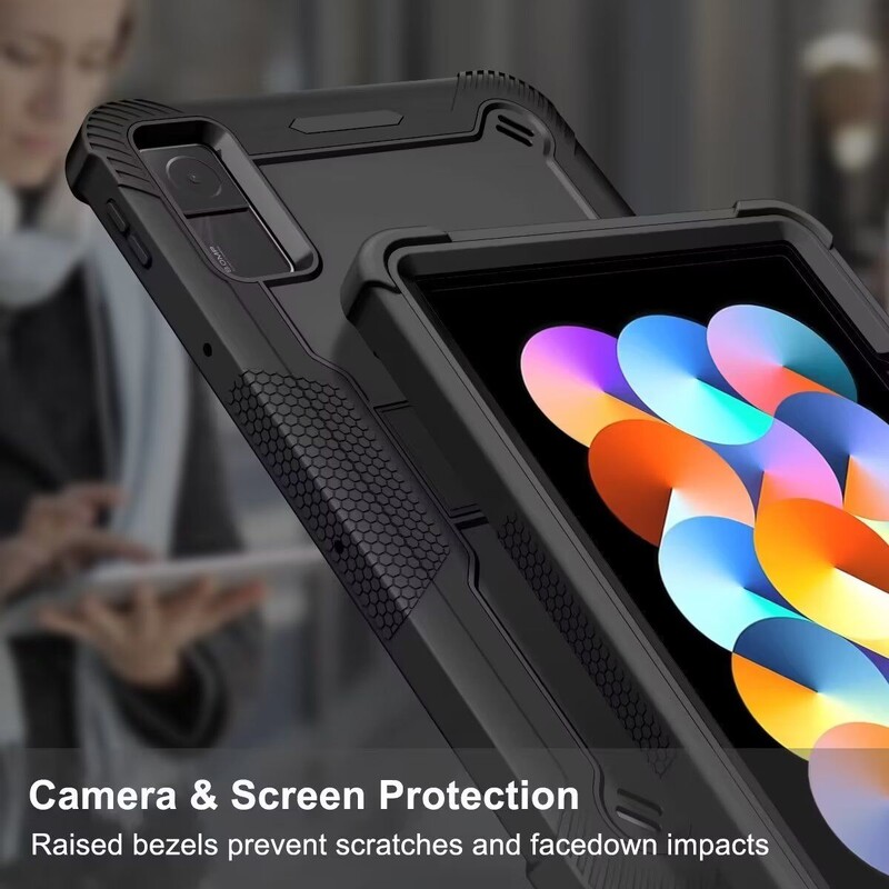 Калъф за таблет за Xiaomi Redmi Pad SE 11 10.61 Mi Pad 6 11" PC Tablet Stand Cover Детски удароустойчив калъф за Redmi Pad 10.6 Armor