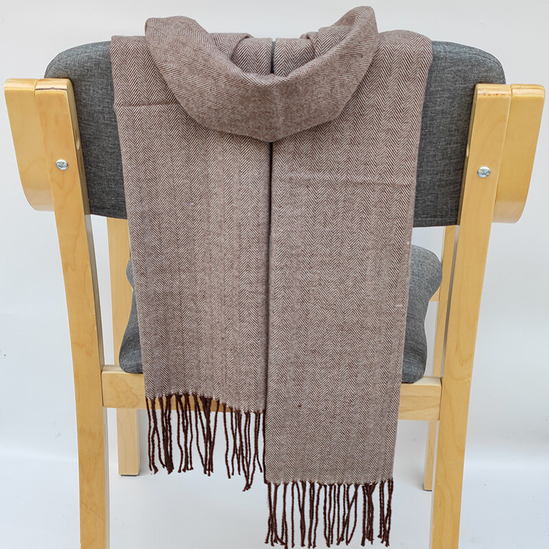 Eșarfă de iarnă din cașmir, 185*35 cm, pentru femei, în carouri, caldă, moale, bandană, pentru femei, eșarfe pentru femeie, lux, cu ciucuri