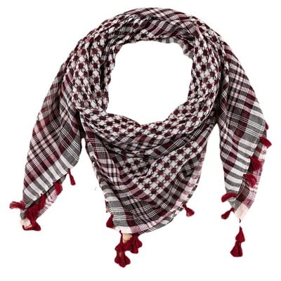 Muszlimok arab Keffiyeh Shemagh fejkendő arab Dubai Jacquard kendő nyakkendő