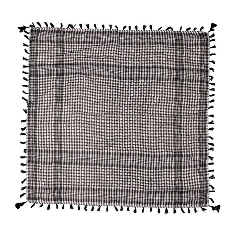 Muszlimok arab Keffiyeh Shemagh fejkendő arab Dubai Jacquard kendő nyakkendő