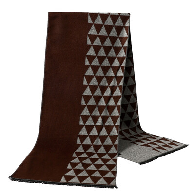 Téli klasszikus kockás strandtörölköző őszi meleg kasmír kendők divat vastag pashmina pakolások sál férfi üzleti 180x33 cm sálak