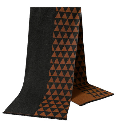 Téli klasszikus kockás strandtörölköző őszi meleg kasmír kendők divat vastag pashmina pakolások sál férfi üzleti 180x33 cm sálak