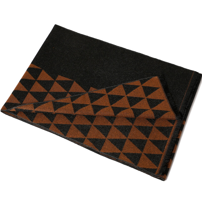 Téli klasszikus kockás strandtörölköző őszi meleg kasmír kendők divat vastag pashmina pakolások sál férfi üzleti 180x33 cm sálak