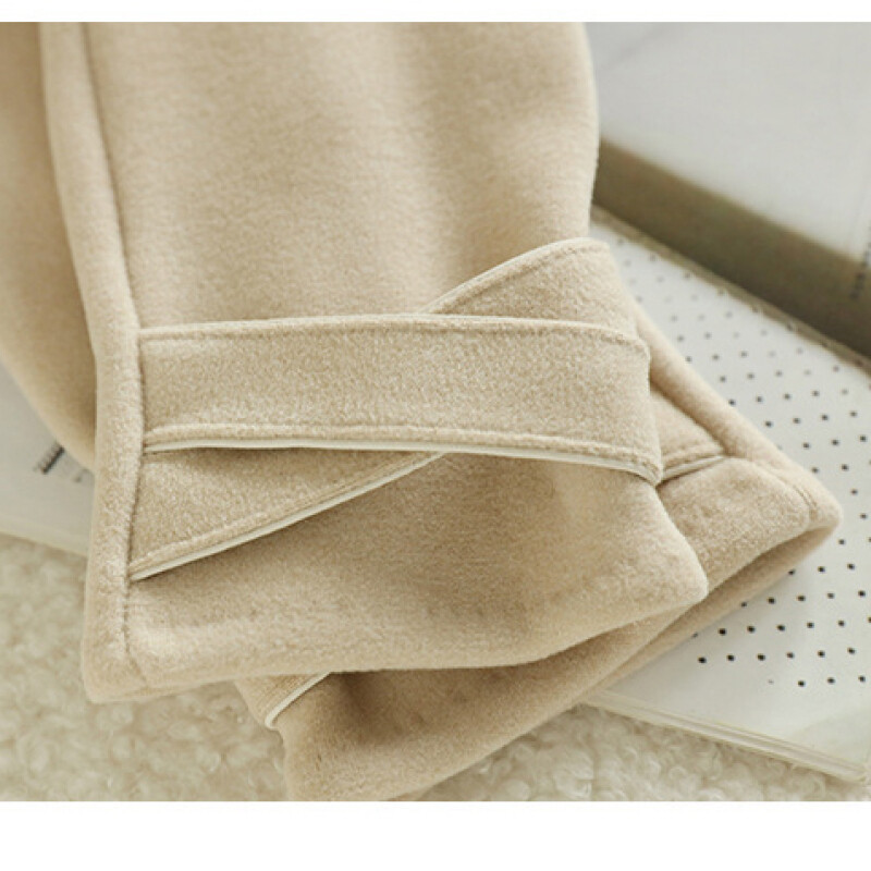 Žiemos moteriškos mados, elegantiškos, šiltos, liečiamas ekranas, plius vilnos, vėjui atsparios minkštos pirštinės, elastingumas kryžminis