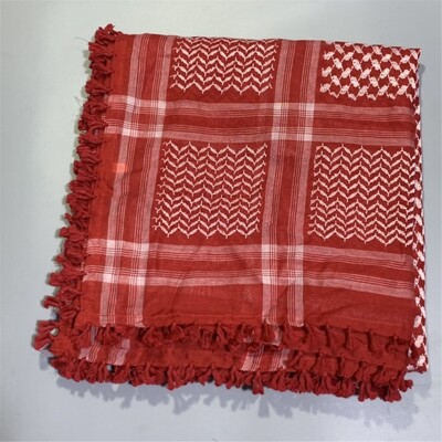 Arapski šal otporan na prašinu za odrasle s četvrtastim uzorkom Jacquard Marama za glavu Keffiyeh