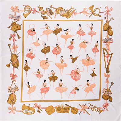 POBING 100% Twill selyem sál női táncoló lány négyszögletes sálak nagy pólya luxus kendő Hidzsáb sál női fejkendő Foulard