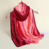 Ljeto, novodošli modni šifonski šalovi s gradijentnim bojama Georgette ženski svileni šalovi 90*180 cm dugi gaza šifonski šal