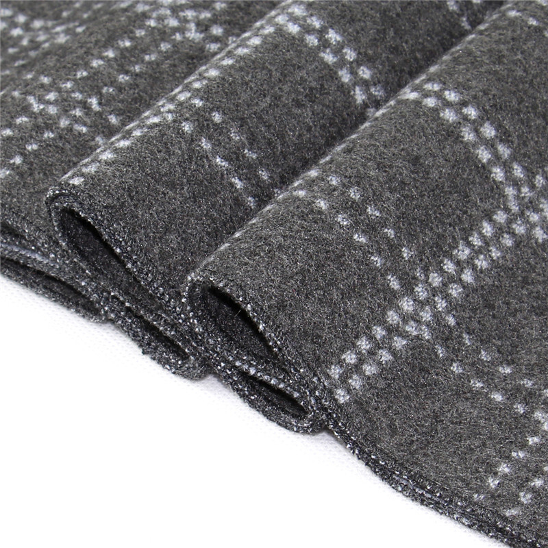 Žieminė vilna skara vyrams Prabangios prekės ženklo skaros ir įklotai Klasikiniai Bufanda Hombre Šilti languoti vilnoniai kaklaskarės Vyriškos mados Echarpe